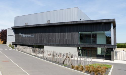 Construction complexe sportif Cornouaille à Pacé (35).