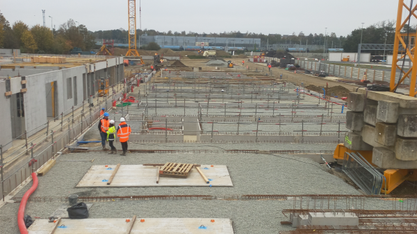 Construction d'un nouveau dépôt pour les bus du Réseau STAR à Rennes