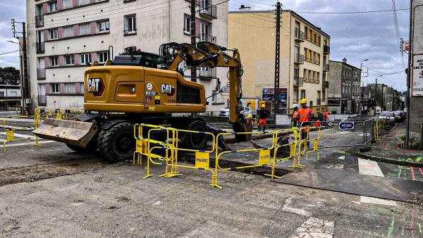 DEVIATION ET MODERNISATION DES RESEAUX DU BHNS À BREST 