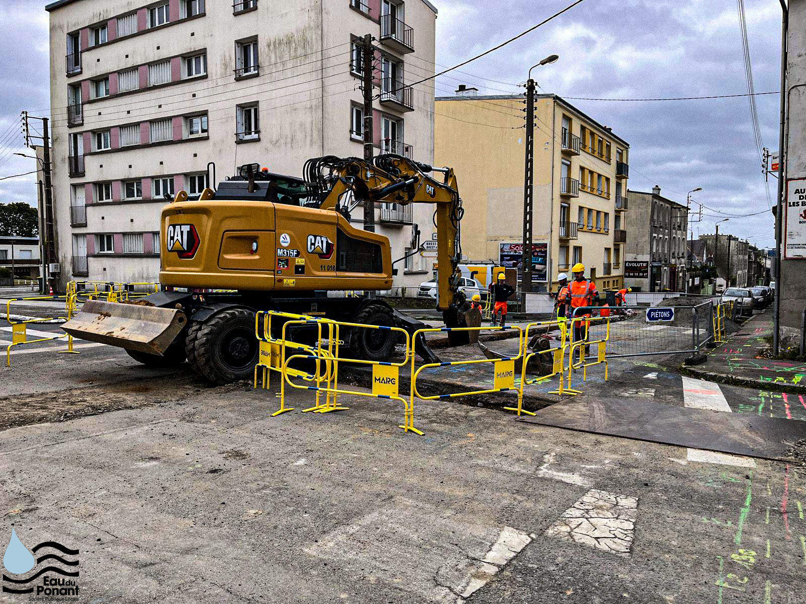 DEVIATION ET MODERNISATION DES RESEAUX DU BHNS À BREST 