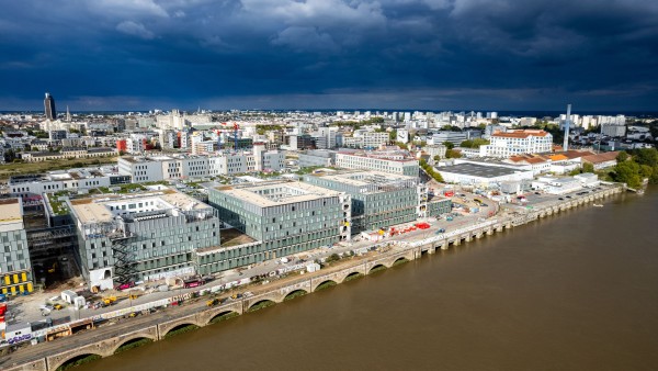 Travaux de confortement du Quai Wilson - Ile de Nantes