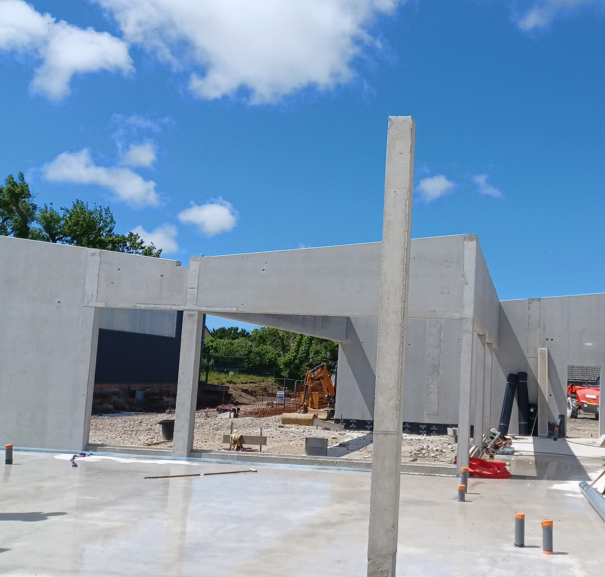 Construction du Pôle petite enfance de la Hague (50).